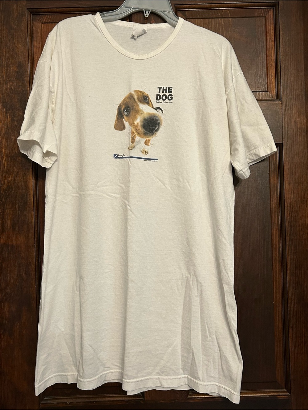 The Dog Artlist Collection T Shirt Golden Beagle Vintage 2000s Long Made In USA